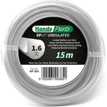 Handy SP66 Undulated Nylon Line for Cordless Grass Trimmers