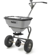 Handy THS70HDUTY Heavy Duty Push Feed, Grass and Salt Broadcast Spreader
