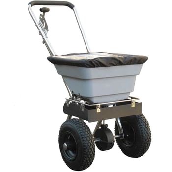 Handy THSS80 Stainless Steel Push Feed, Grass and Salt Broadcast Spreader