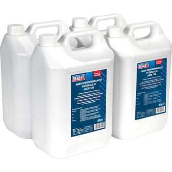 Sealey Hydraulic Jack Oil Pack of 4