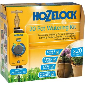 Hozelock MICRO 20 Pot Garden Watering System and Digital Timer