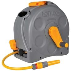 Hozelock Compact Enclosed Floor and Wall Mounted Hose Reel