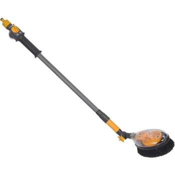 Hozelock Long Flexible Rotating Car Hose Pipe Wash Brush