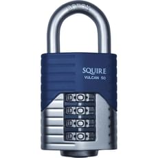 Henry Squire Vulcan Boron Shackle Combination Padlock