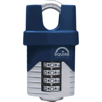 Henry Squire Vulcan Boron Shackle Combination Padlock