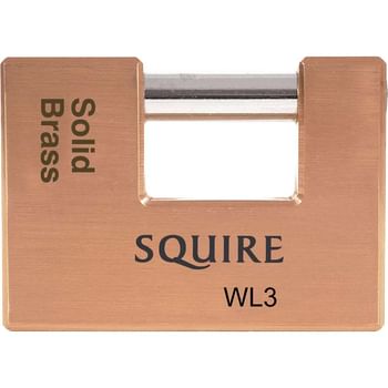 Squire Solid Brass Warehouse Padlock