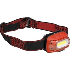 Sealey Rechargeable Auto Sensor COB LED Head Torch