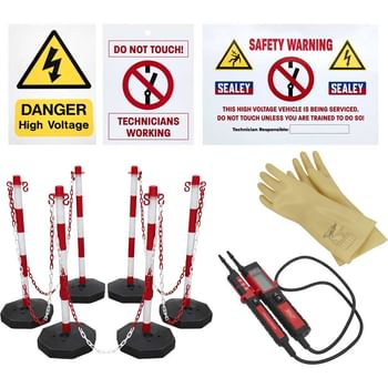 Sealey High Voltage Maintenance Kit for Electric and Hybrid Vehicles