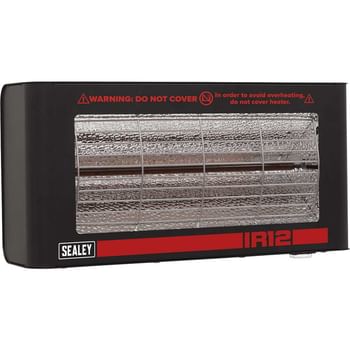 Sealey IR12 Wall Mounting Infrared Quartz Heater