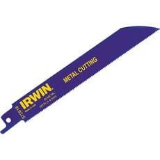 Irwin 614R Bi Metal Reciprocating Saw Blades for Metal