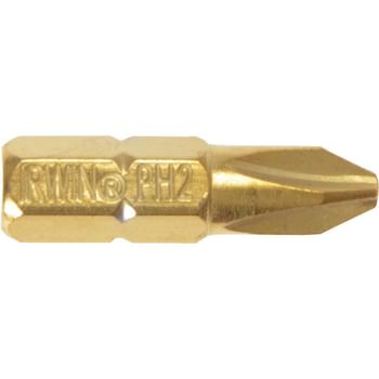 Irwin Phillips Titanium Coated Screwdriver Bit