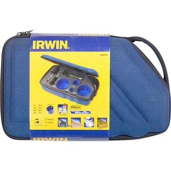 Irwin 7 Piece Bi Metal High Speed Hole Saw Set