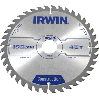 Irwin ATB Construction Circular Saw Blade