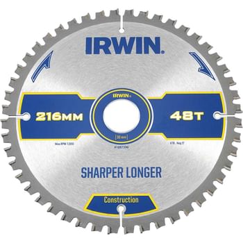 Irwin ATB Ultra Construction Circular Saw Blade