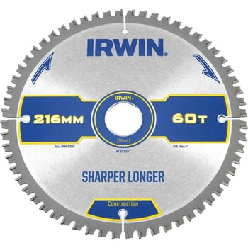 Irwin ATB Ultra Construction Circular Saw Blade