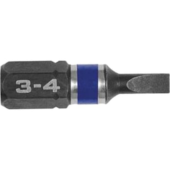 Irwin Impact Slotted Screwdriver Bits