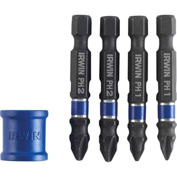 Irwin 5 Piece Impact Screwdriver Bit Set
