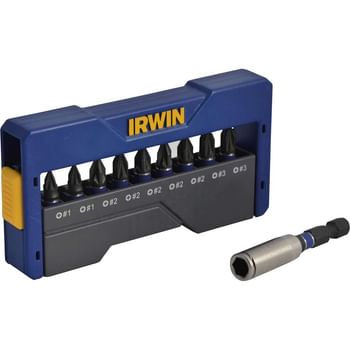 Irwin 10 Piece Impact Screwdriver Bit Set