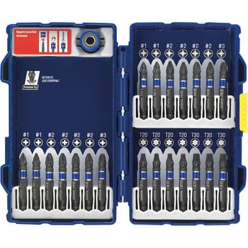 Irwin 22 Piece Impact Screwdriver Bit Set