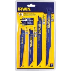 Irwin 11 Piece Bi Metal Reciprocating Sabre Saw Blade Set Irwin 11 Piece Bi Metal Reciprocating Sabre Saw Blade Set