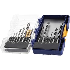 Irwin 15 Piece HSS Pro Combination Drill Bit Set Irwin 15 Piece HSS Pro Combination Drill Bit Set