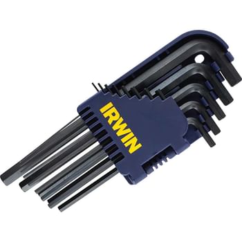 Irwin T10755 10 Piece Short Arm Hex Key Set