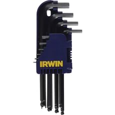 Irwin T10757 10 Piece Long Arm Ball End Hex Key Set Irwin T10757 10 Piece Long Arm Ball End Hex Key Set