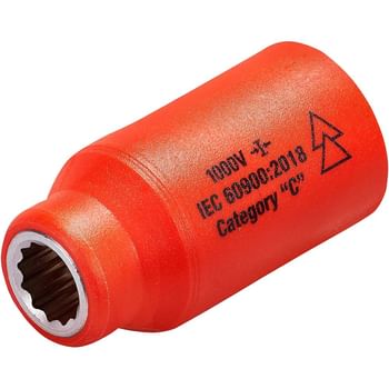 ITL 1/2" Drive Insulated Bi Hexagon Socket