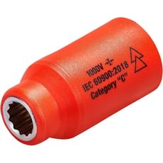 ITL 1/2" Drive Insulated Bi Hexagon Socket ITL 1/2" Drive Insulated Bi Hexagon Socket