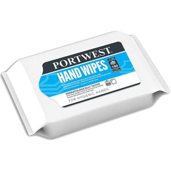 Portwest Antibacterial Hand Wipes