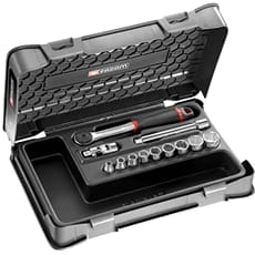 Facom J.161-1P12U 12 Piece 3/8" Drive Bi Hexagon Socket Set Imperial