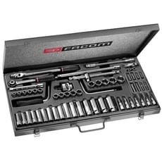 Facom J.451EP 58 Piece 3/8" Drive Socket and Bit Set Metric