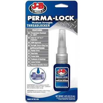 J-B Weld PermaLock Blue Medium Strength Threadlocker
