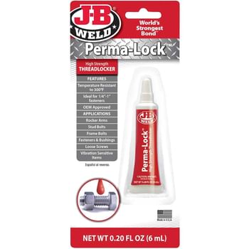 J-B Weld PermaLock Red High Strength Threadlocker
