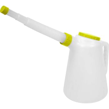 Sealey Lime Lid Flexi-Spout Oil Container Jug