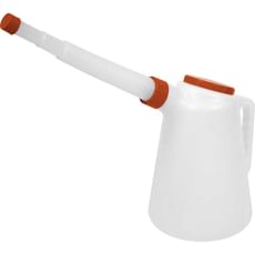 Sealey Red Lid Flexi-Spout Oil Container Jug