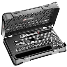 Facom JL.171-3P6 3/8" Drive 12 Piece Hexagon Socket Set