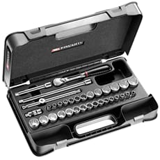 Facom JL.430AMU 34 Piece 3/8" Drive Bi Hexagon Socket Set Imperial