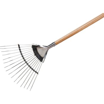 Kent and Stowe Garden Life Leaf Rake Stainless Steel