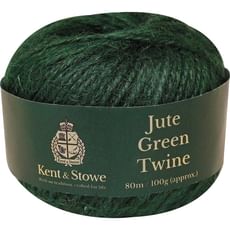 Kent and Stowe Jute Garden Twine Green 