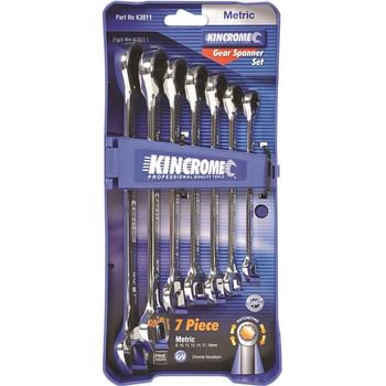 Kincrome 7 Piece Combination Gear Spanner Set