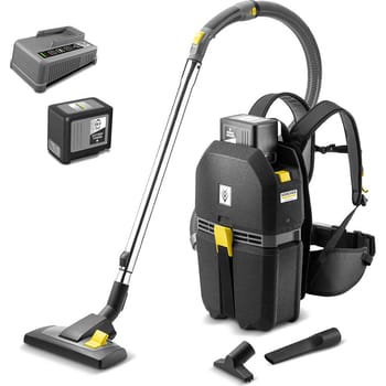 Karcher BVL 5/1 BP Professional 36v Cordless Backpack Vacuum Cleaner