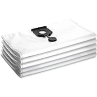 Karcher Fleece Filter Dust Bags Pack of 5 for NT 40/1 Vacuum Cleaners 