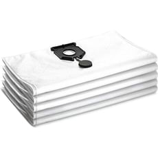 Karcher Fleece Filter Dust Bags Pack of 5 for NT 40/1 Vacuum Cleaners