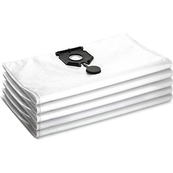 Karcher Fleece Filter Dust Bags Pack of 5 for NT 40/1 Vacuum Cleaners