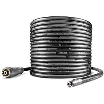 Karcher High Pressure Pipe Cleaning Hose Max 220 Bar for HD and XPERT Pressure Washers (Easy!Lock)
