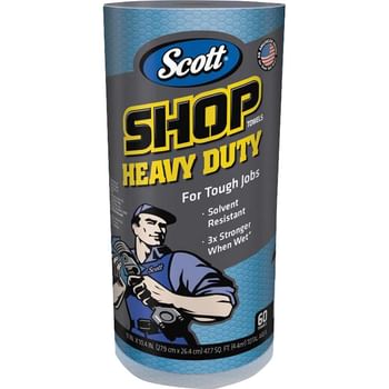 Scott Blue Heavy Duty Workshop Cloth Roll