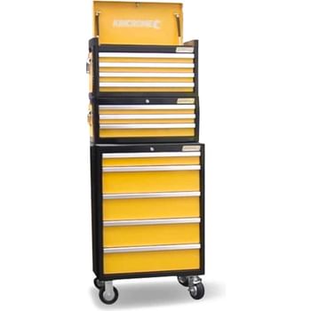 Kincrome Evolve 12 Drawer Tool Chest, Add On and Roller Cabinet Colour Combo