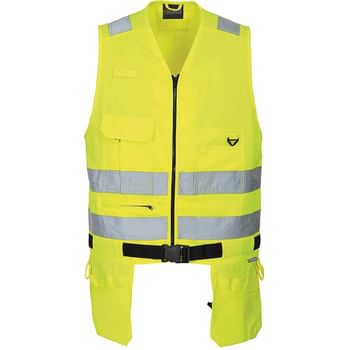 PW2 Xenon Hi Vis Tool Vest