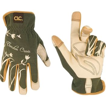 Kunys Flex Grip Padded Garden Oasis Gloves